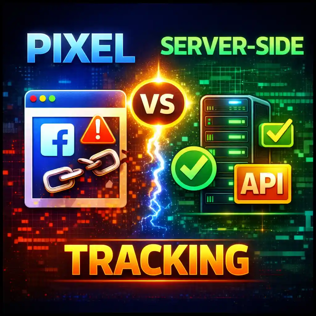 Pixel vs Server-Side Tracking