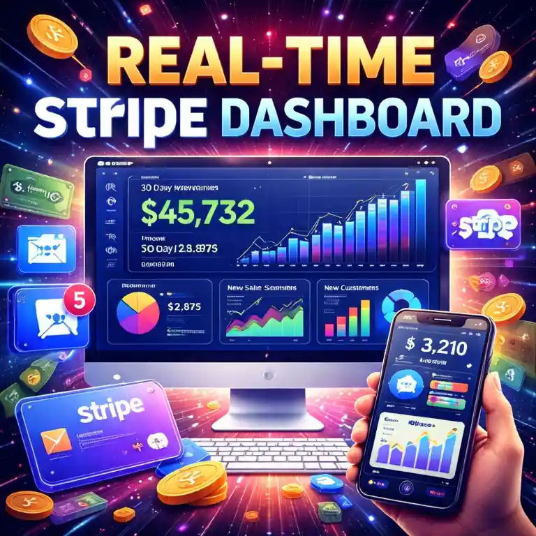 Real Time Stripe Dashboard