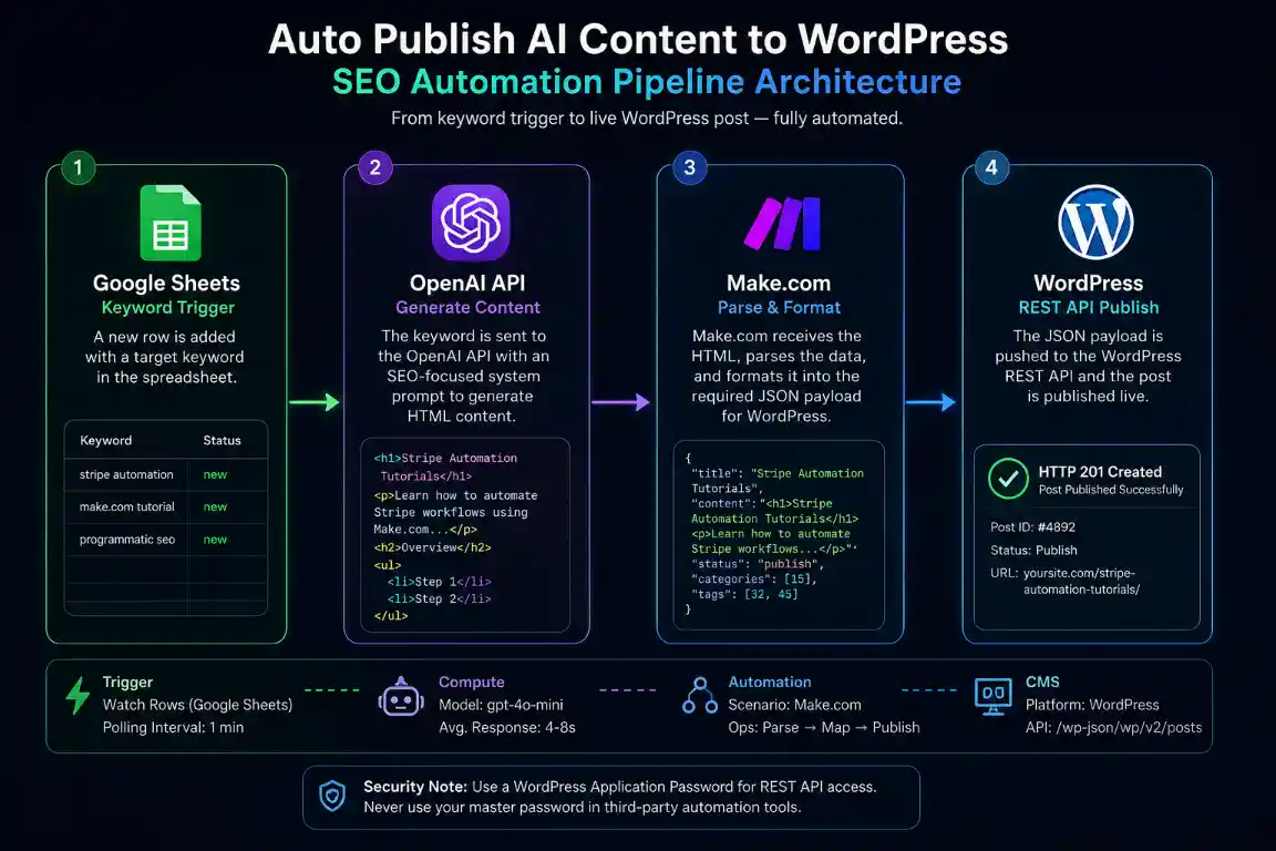 AI publishing pipeline architecture